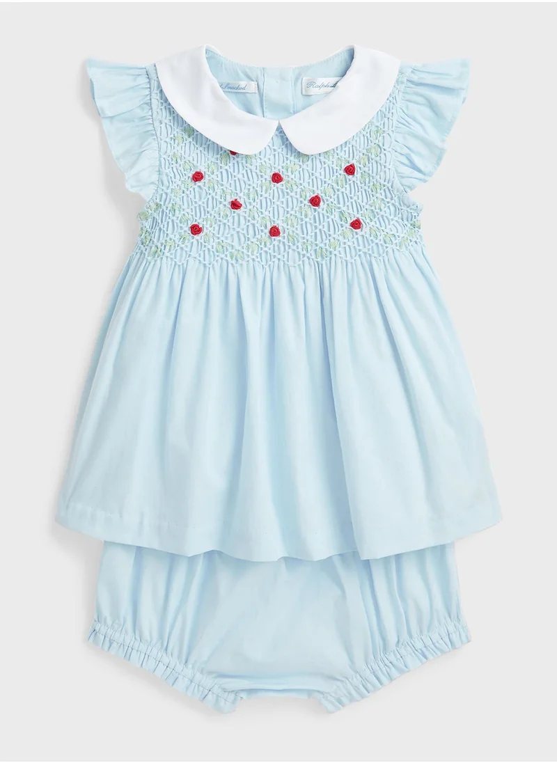 POLO RALPH LAUREN Infant Ruffle Dress Set