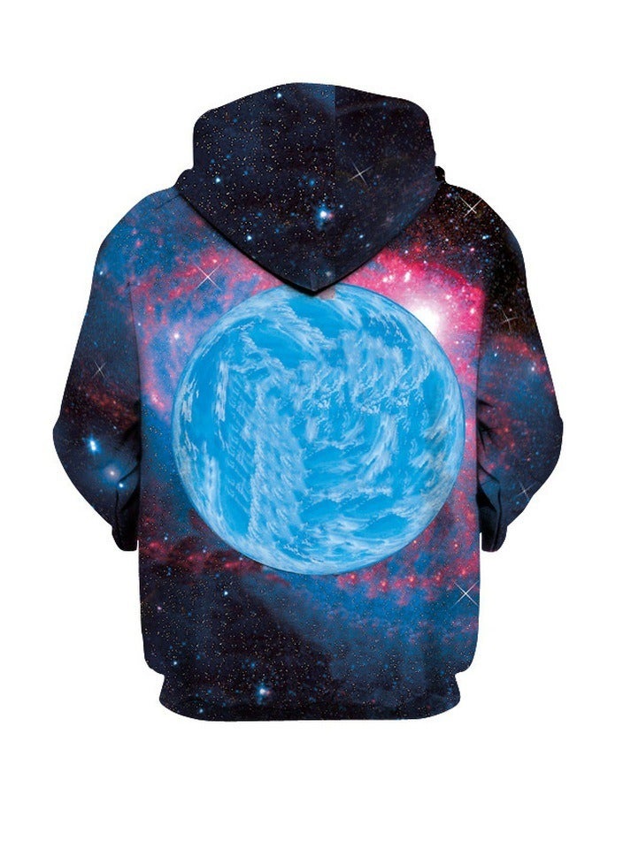 Loquat Seven Dragon Ball Wukong 3D Digital Printed Sweater Loose Hooded - Image 2