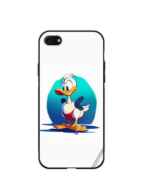 Protective Case Cover For Apple iPhone SE (2022) Donald Duck Design Multicolour