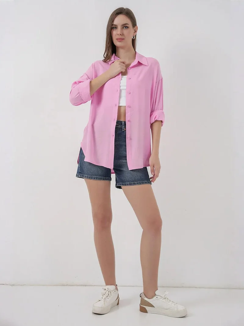 بيغ دارت قميص بأزرار أساسي من بي دارت