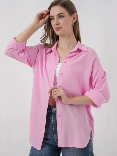 BIG DART BDART Basic Button-Up Shirt