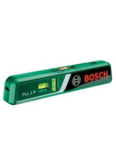 Bosch laser spirit level PLL 1 P with wall mount (laser line for flexible alignment on walls and laser point for easy height transfer)
