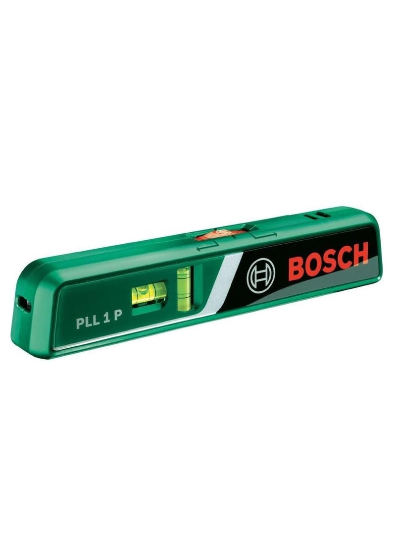 BOSCH - Bosch laser spirit level PLL 1 P with wall mount (laser line for flexible alignment on walls and laser point for easy height transfer) - Image 1