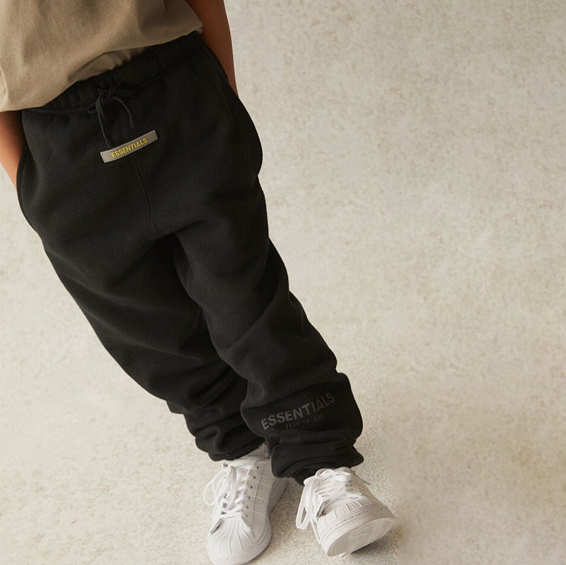 Essentials Children'S Parentage Pants Fog American Loose Pants Children'S Clothing - Image 3