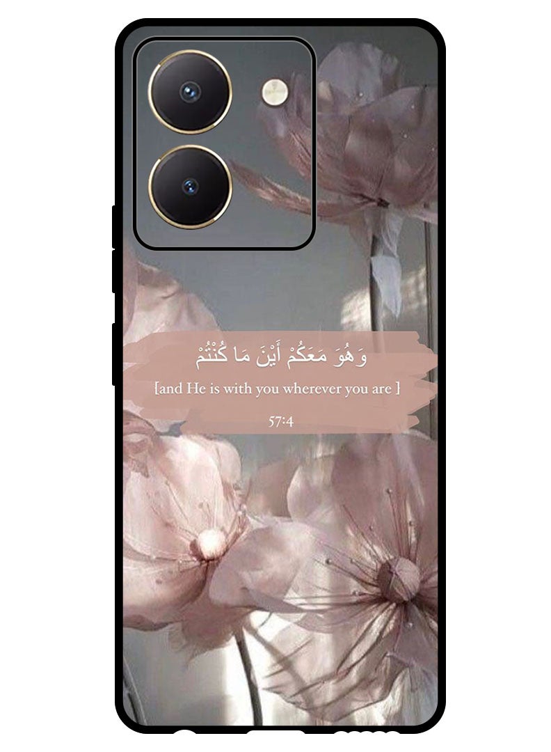 Theodor Protective Case Anti Scratch Shock Proof Bumper Cover For Vivo Y77t quran 57_4 - Image 1