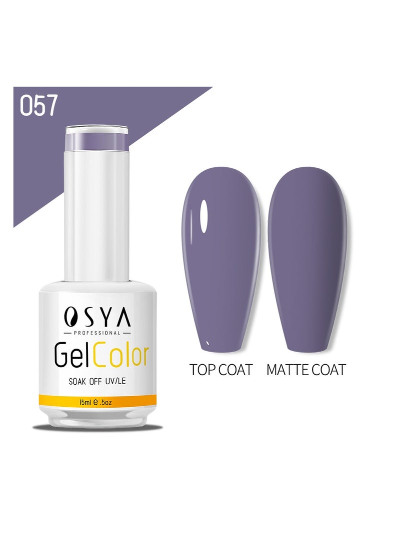 OSYA gel Nail Polish Collection Soak Off UV&LED CANNI OUTPUT Gel polish 15ml (057) - Image 1