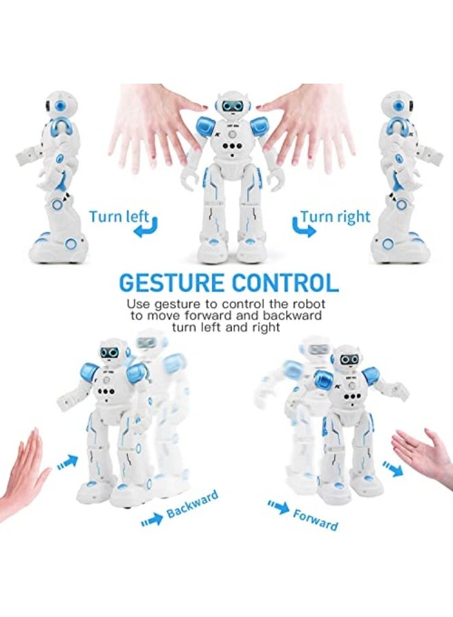 Arabest RC Robot for Kids - Rechargeable Intelligent Programmable Robot With Infrared Controller, Remote Control, Gesture Sensing, Interactive Walking, Singing and Dancing - Image 3