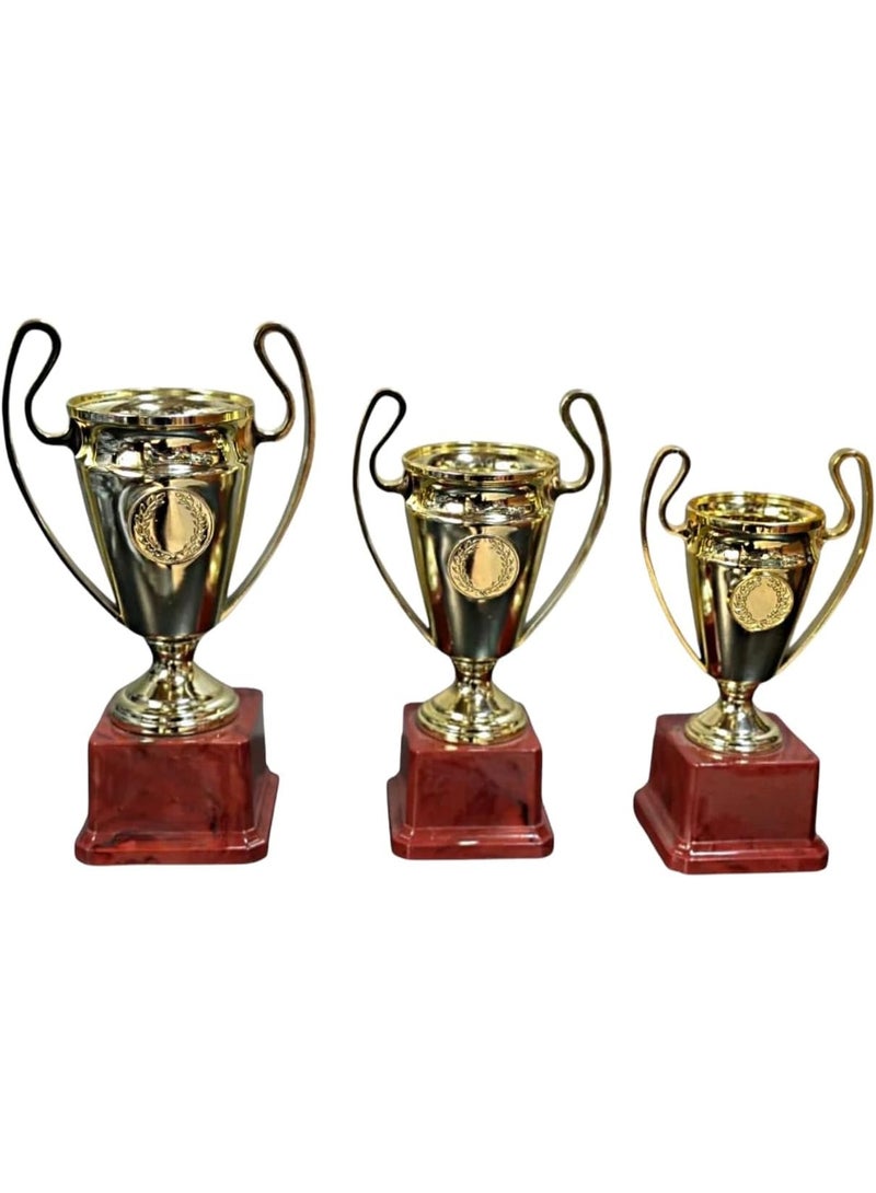 Generic Commemorative Open Cup - Award and Reward for Champions and Sports Fans, Gold - Image 4