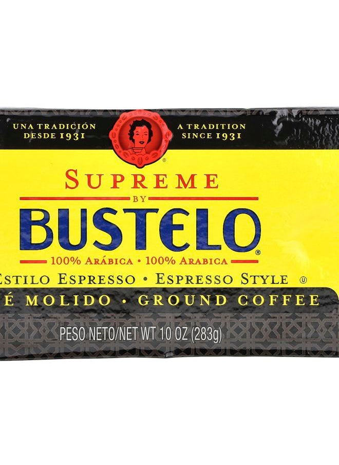 Café Bustelo Supreme by Bustelo Espresso Style Ground Coffee 10 oz (283 g) 