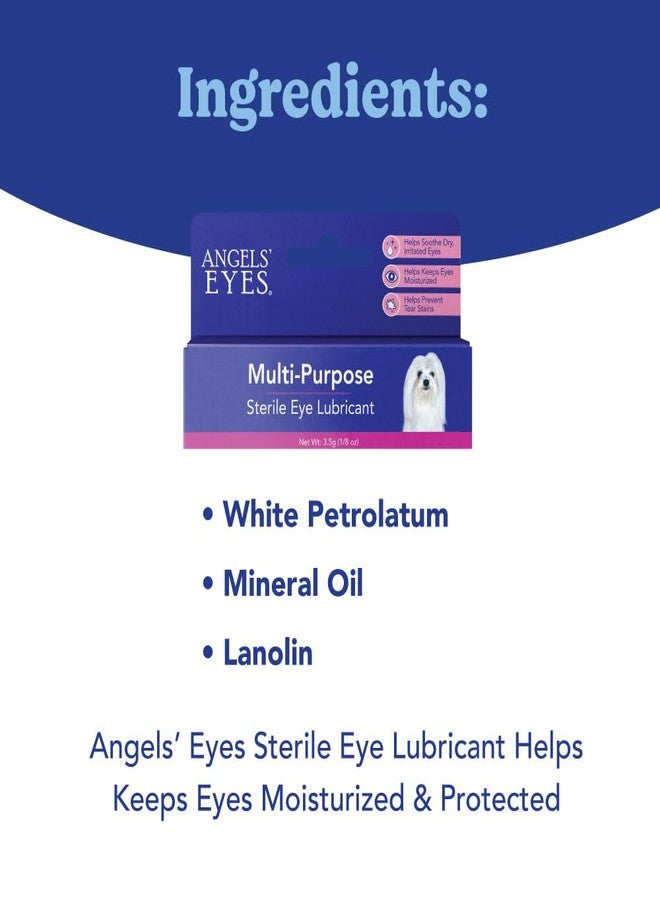 ANGELS' EYES Multi-Purpose Sterile Eye Lubricant | Soothes Dry Irritated Eyes | Safe for Dogs and Cats | Moisturize and Relieves Dry, Itchy Eyes | Tears and Discharge | 3.5g - Image 4