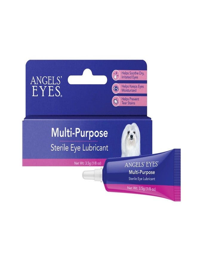 ANGELS' EYES Multi-Purpose Sterile Eye Lubricant | Soothes Dry Irritated Eyes | Safe for Dogs and Cats | Moisturize and Relieves Dry, Itchy Eyes | Tears and Discharge | 3.5g - Image 1