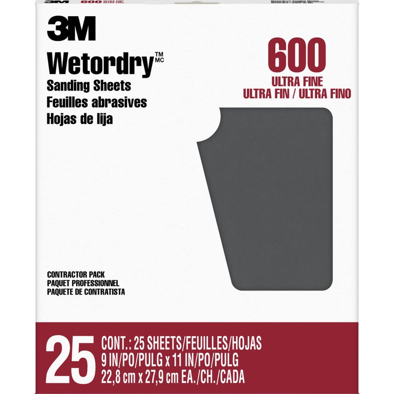 3M 88619NA 99419 Sand Paper, 9" x 11"