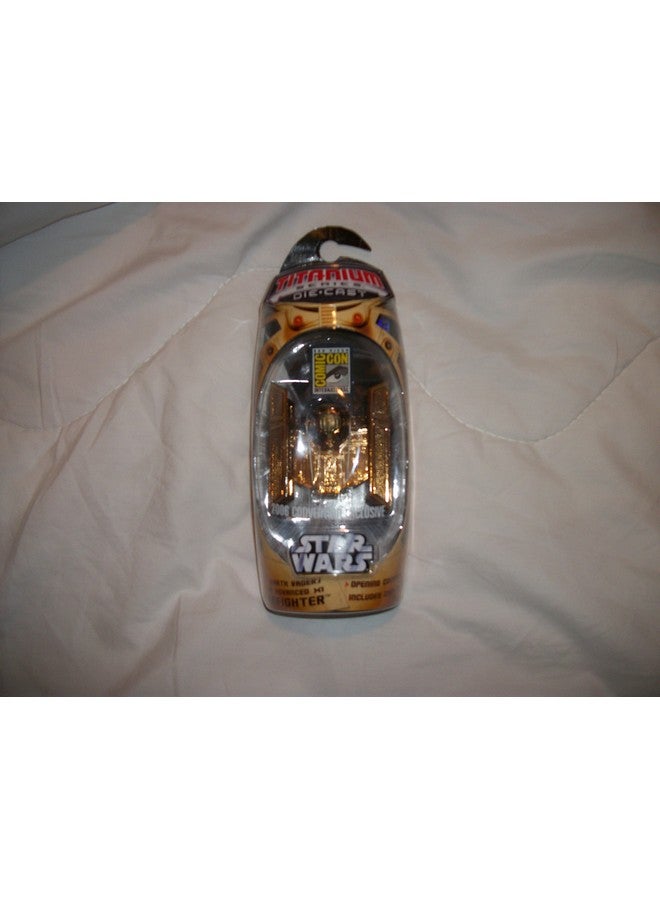 Star Wars-Gold Darth Vader Starfighter - Titanium - Image 1