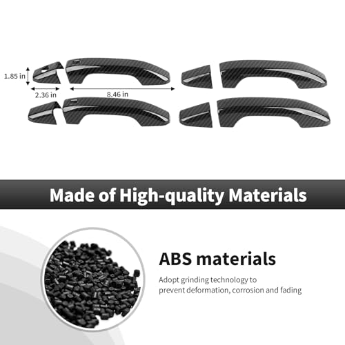 CheroCar Door Handle Covers Trim for Chevy Silverado GMC Sierra 1500 2500HD 3500HD 20192026for Colorado GMC Canyon 20232026Outside Door Handle Shell Exterior Accessories - Image 3