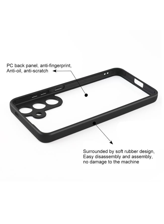 اس-توب جراب لهاتف Samsung Galaxy S24+ 5G من مادة TPU الشفافة + جراب هاتف شفاف من مادة PC - Image 4