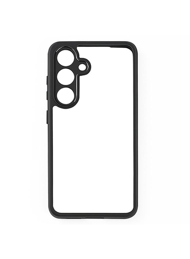 اس-توب جراب لهاتف Samsung Galaxy S24+ 5G من مادة TPU الشفافة + جراب هاتف شفاف من مادة PC - Image 2