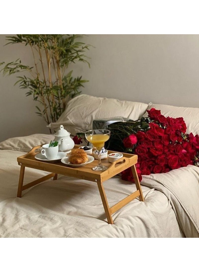 ماركة غير محددة ترابيزة فطار المنتج مستورد مقاس 50*30 سم  - Image 2