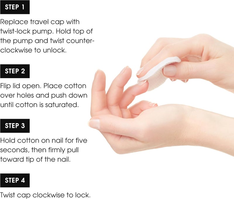 Deborah Lippmann The Stripper Lavender Nail Polish Remover - 4 Fl Oz - Image 4