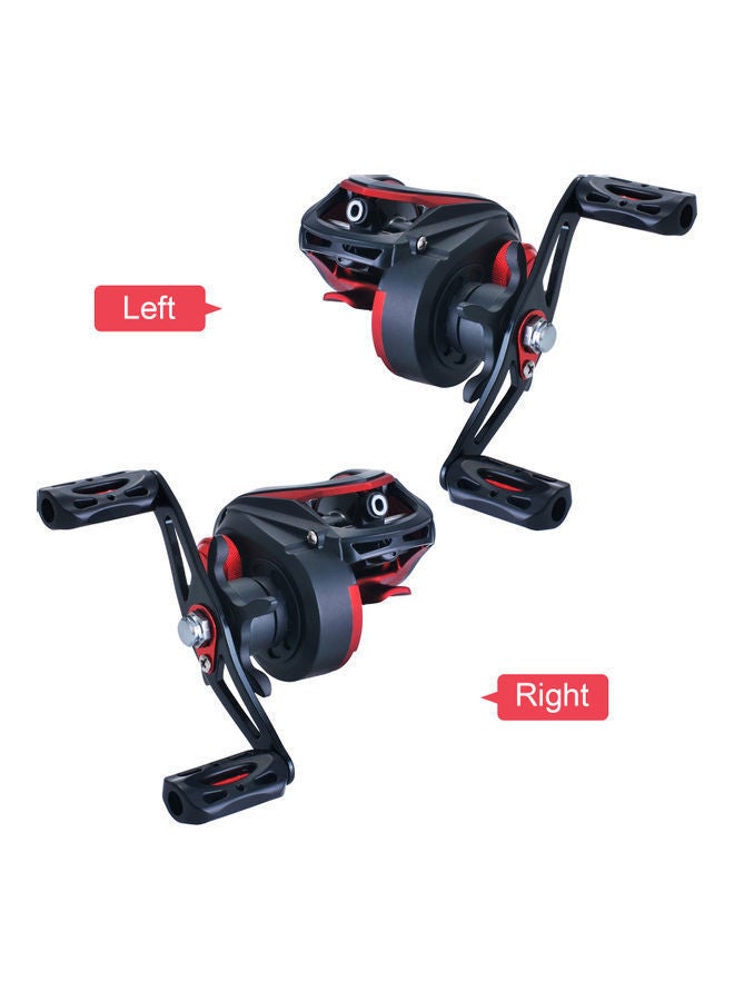 NIBEMINENT High Speed 8.1:1 Gear Ratio Baitcast Fishing 19+1 Ball Bearings Reel Tackle Left hand 14*7.5*12cm  - Image 2