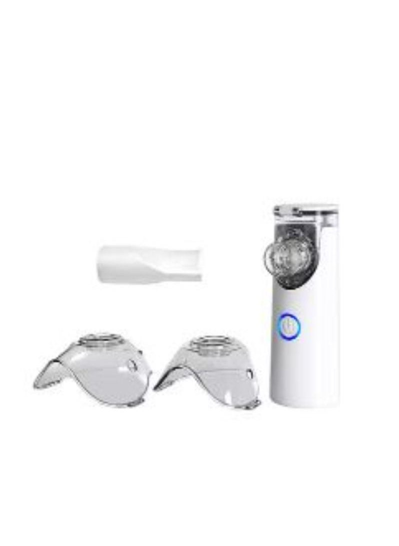 Generic - Portable Adult Nebulizer Handheld Kids Mesh Nebulizer Ultrasonic Personal Vaporizer Steam Inhaler 3 Levels Low Noise Home Travel Atomizer for Bad Cold Asthma Bronchitis Pneumonia - Image 1