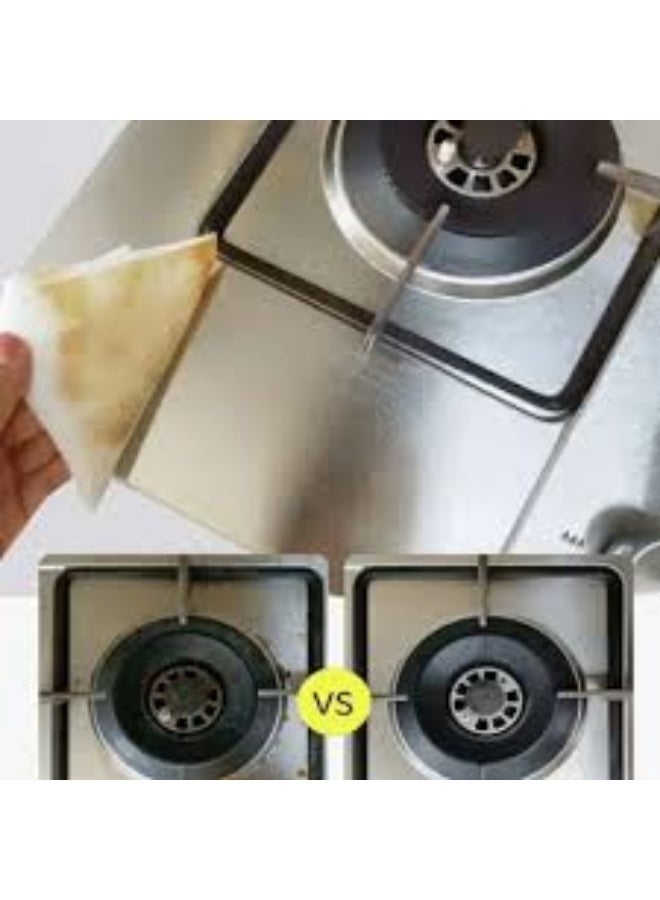 مناديل مبللة لتنظيف الدهون مناديل أمنه على جميع الأسطح, عبوة بغطاء قابل للفتح والإغلاق وتنظيف اليدين بتركيبة لطيفة (80 قطعة) - Image 2