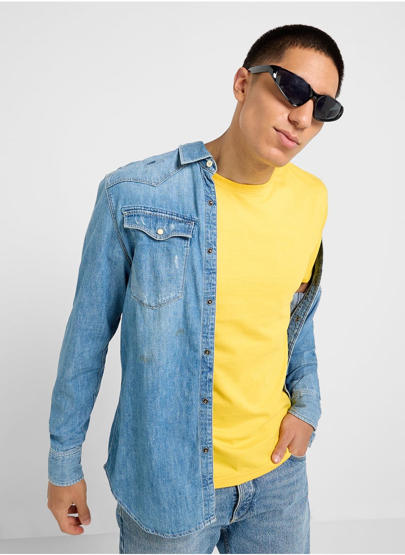 Seventy Five Basics - Crew Neck T-Shirt - Image 1