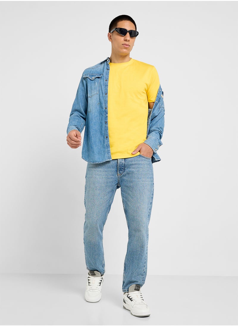 Seventy Five Basics - Crew Neck T-Shirt - Image 1