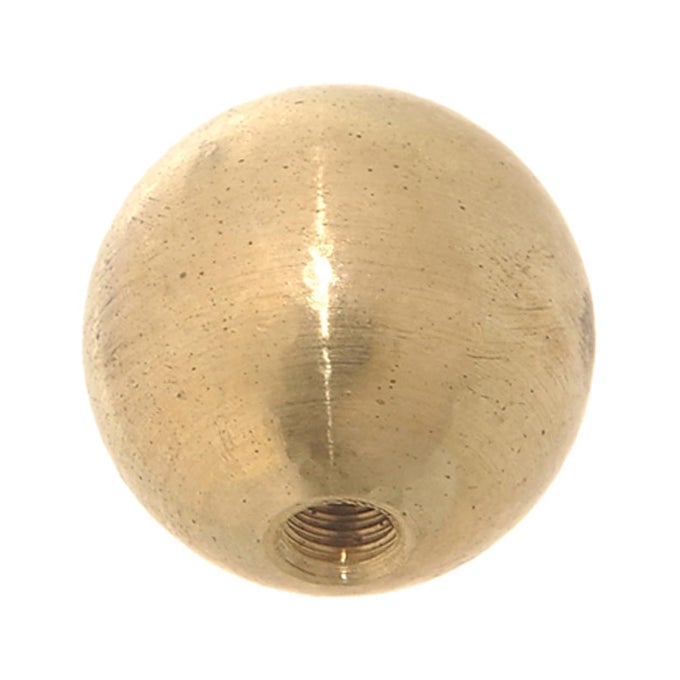 BP LAMP 34 DIAMETER BRASS BALL FINIAL 1427F UNF