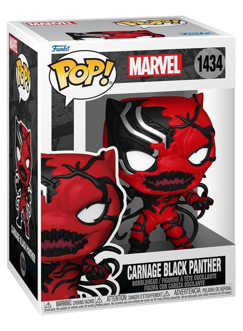 Funko Pop! Super Heroes: Marvel Carnageized - Black Panther (1434) - Image 2
