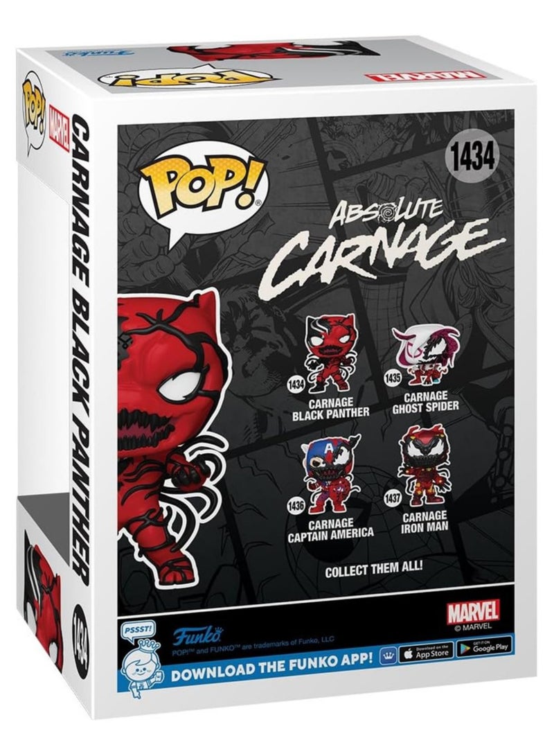 Funko Pop! Super Heroes: Marvel Carnageized - Black Panther (1434) - Image 3