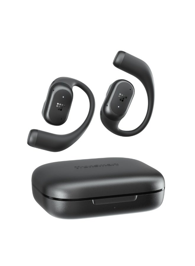 Tronsmart Tronsmart OpenFly 2 Pro, Earphones Open-Ear Bluetooth Earbuds, with 40H Playtime, SoundPulse & Sound Balance Tech, for Sport - Black  - Image 1