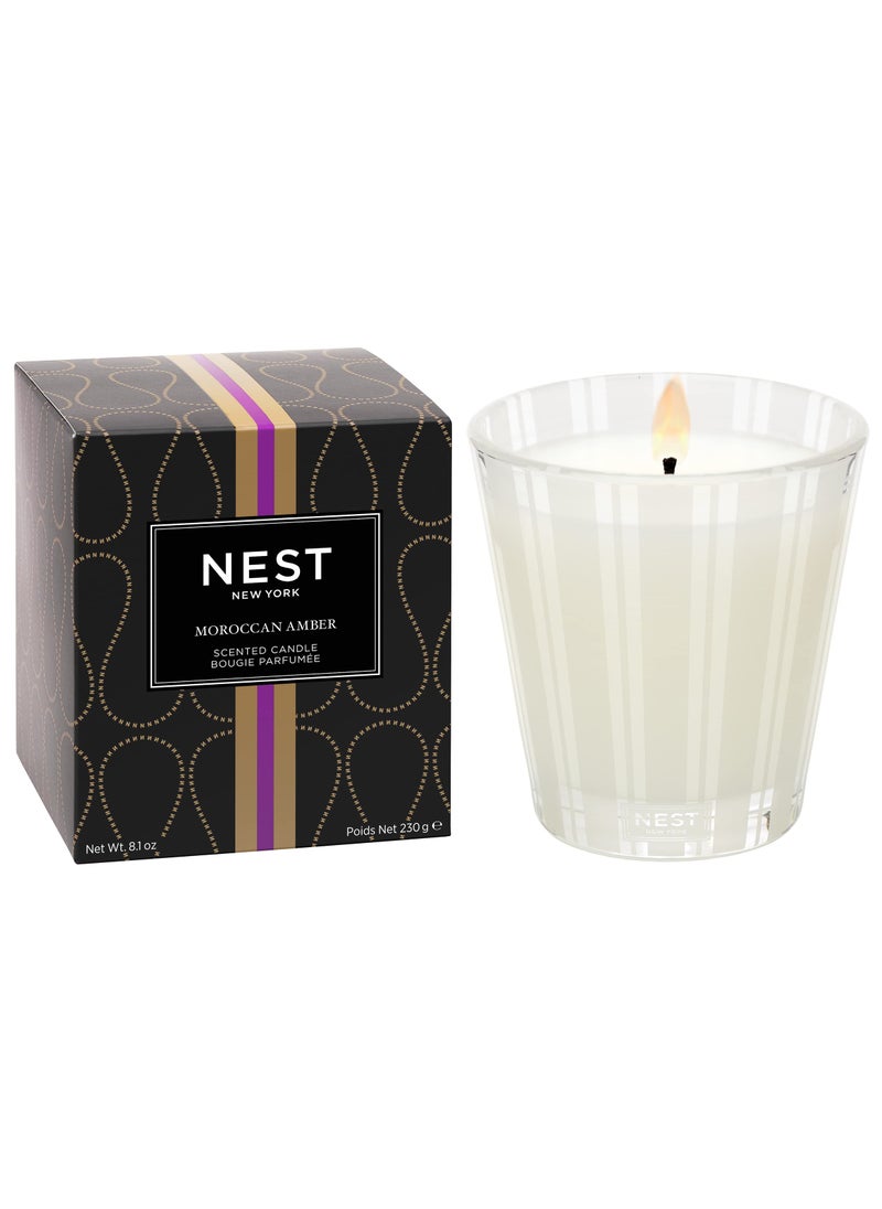 NEST FRAGRANCES NEST Fragrances Moroccan Amber  NEST01MA003 Classic Candle  8.1 oz 