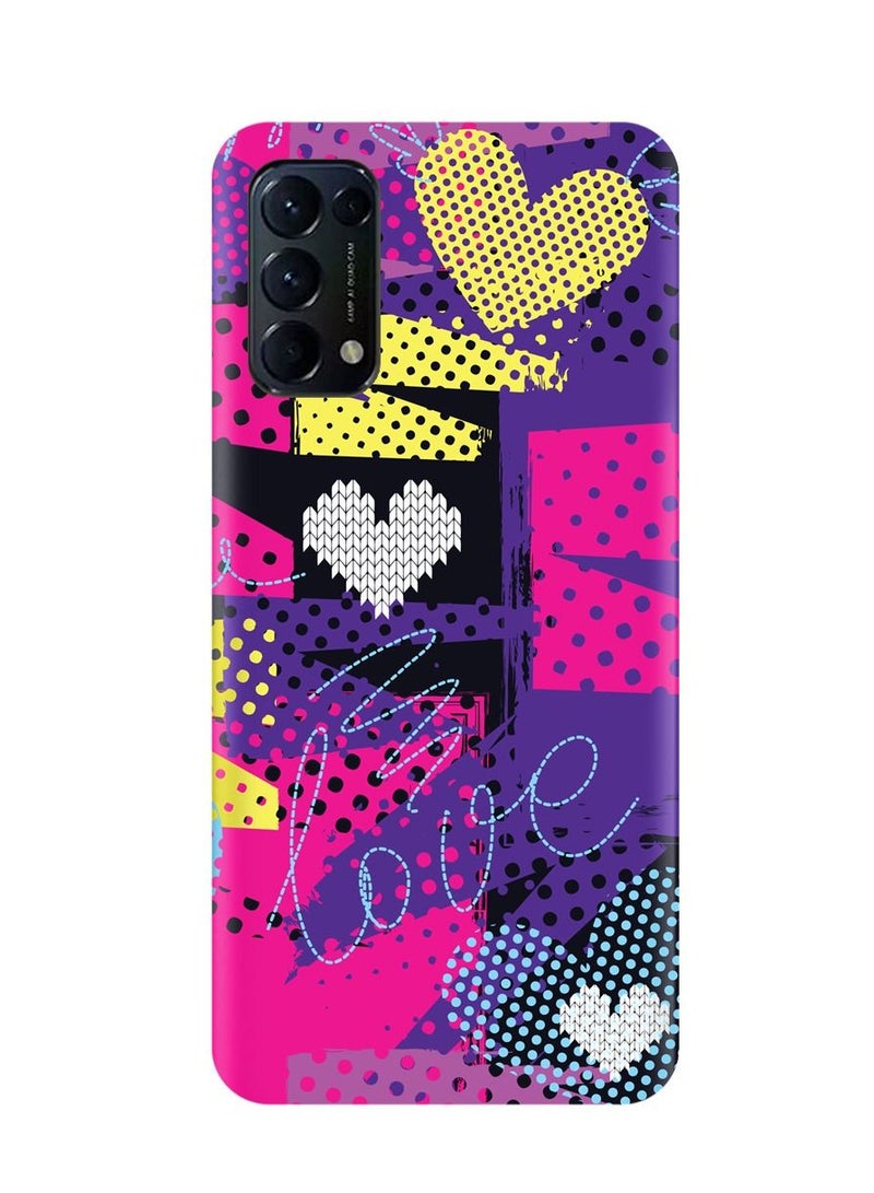 إيه إم سي ديزاين غطاء حماية بطبعة هاتف أوبو رينو5 5G - Image 1