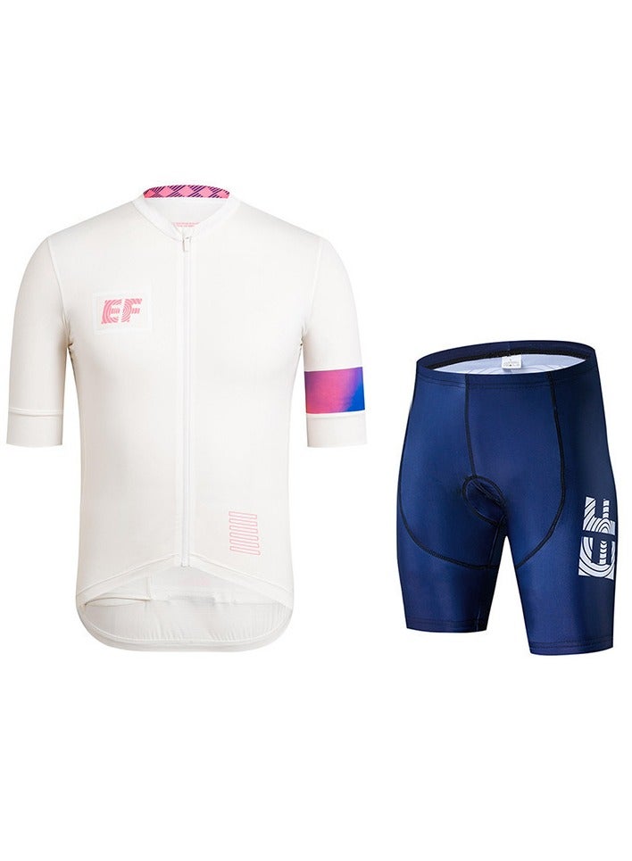 KUYING Summer Short Sleeved Cycling Suit Set  - Image 1