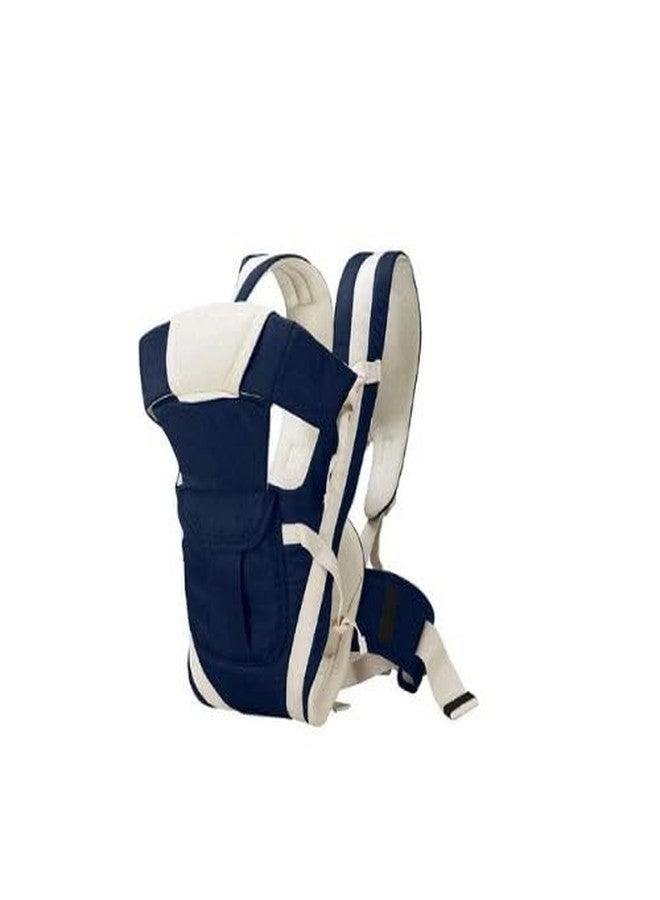 Laee cute Baby Carrier 4 in 1/Carry Bag/Cuddler Kids Facing in and Out Position Baby Carrier (Navy to Cream) (Navy to Cream) - Image 1