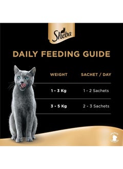Sheba Sheba Melty Mixed Creamy Treats Chicken & White Fish Flavors Cat Food, Pack of 4 Sachets x 12 Bags x 12g, 576g  - Image 5