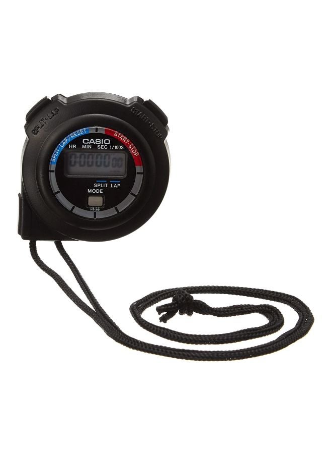 CASIO Timepiece Water Resistant Digital Stopwatch HS-3V-1RDT - Image 4