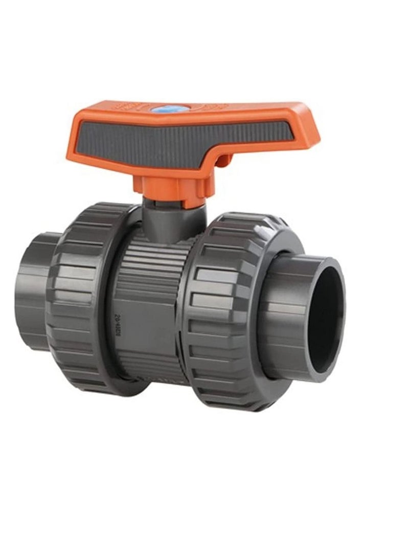 بي في سي تجهيزات أنابيب إمداد المياه الثقيلة من Cepex PVC لحمام السباحة والزراعة والري واستخدام السباكة التجارية (1/2 بوصة ، صمام الاتحاد الكروي) - Image 2