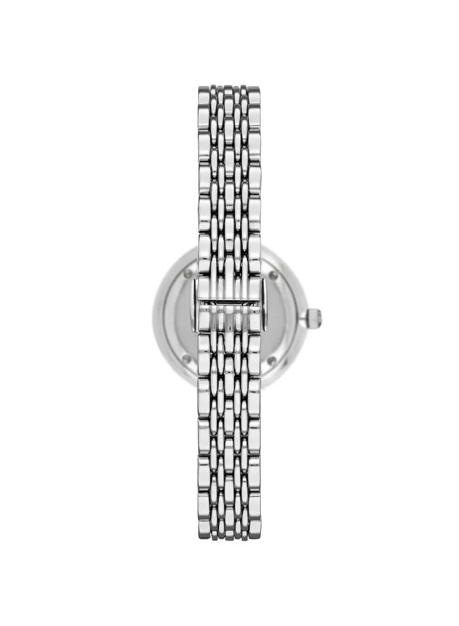 armani Emporio Armani Gianni T-Bar AR11204 Women’s Watch – White Dial Stainless Steel Elegant Fashion Watch - Image 3