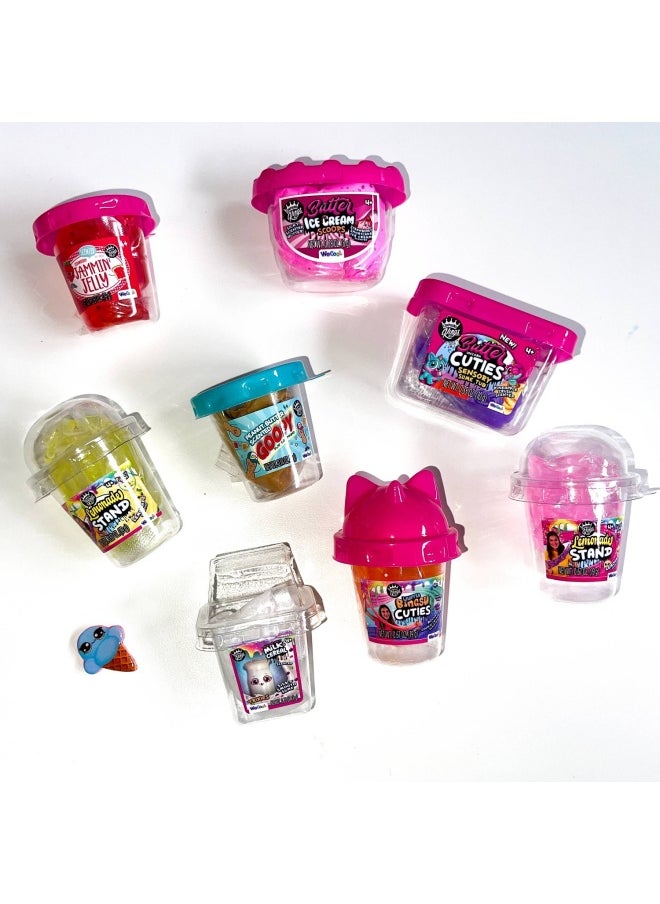 WeCool Compound Kings All Star Minis Scented Slime Set with Mystery Charm (8 Pack)  - Image 2