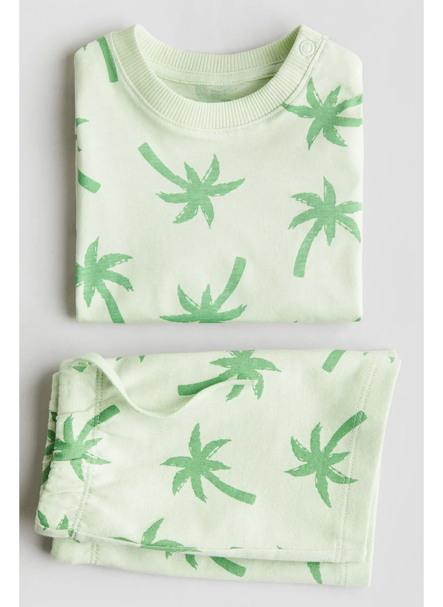 اتش اند ام 2-Piece Cotton Set