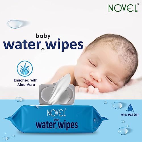 NOVEL Baby 99% Water Wipes 80 Sheets With LID - Image 2