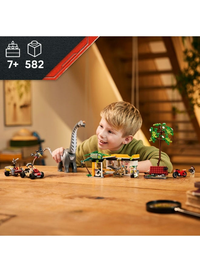 LEGO Jurassic World Raptor & Titanosaurus Tracking Mission 76973 (582) Pieces - Image 3