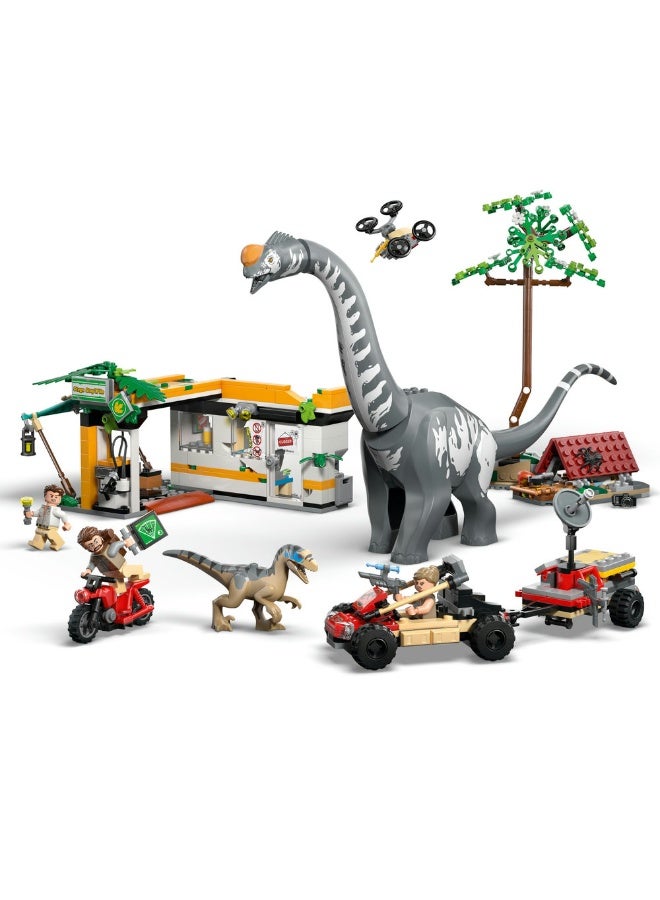 LEGO Jurassic World Raptor & Titanosaurus Tracking Mission 76973 (582) Pieces - Image 4