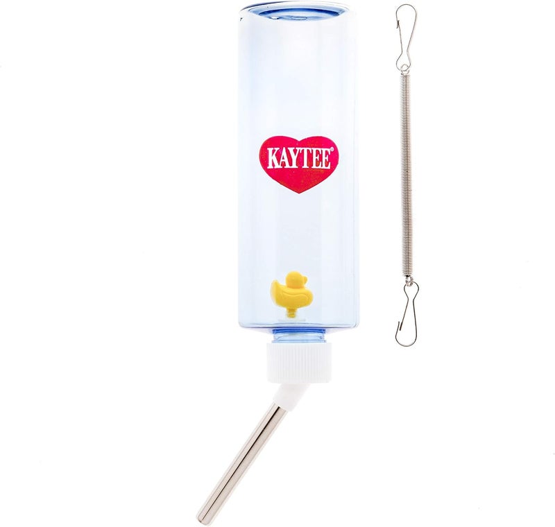 Kaytee Clear View Water Bottle for Pet Gerbils, Hamsters & Mice, 8 oz - Image 3