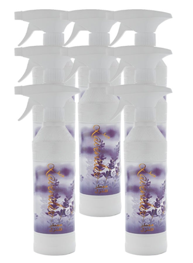 Banafa 8 Pieces Lavender House Freshener 500ml - Image 1