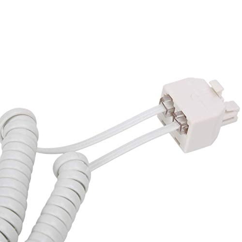AIMIJIA Telephone Splitters,RJ11 6P4C Duplex Wall Jack Adapter Dual Phone Line Splitter Wall Jack Plug 1 to 2 Modular Converter Adapter for Office Home ADSL DSL Fax Model Cordless Phone (Two Way-3 Pack-D) - Image 4