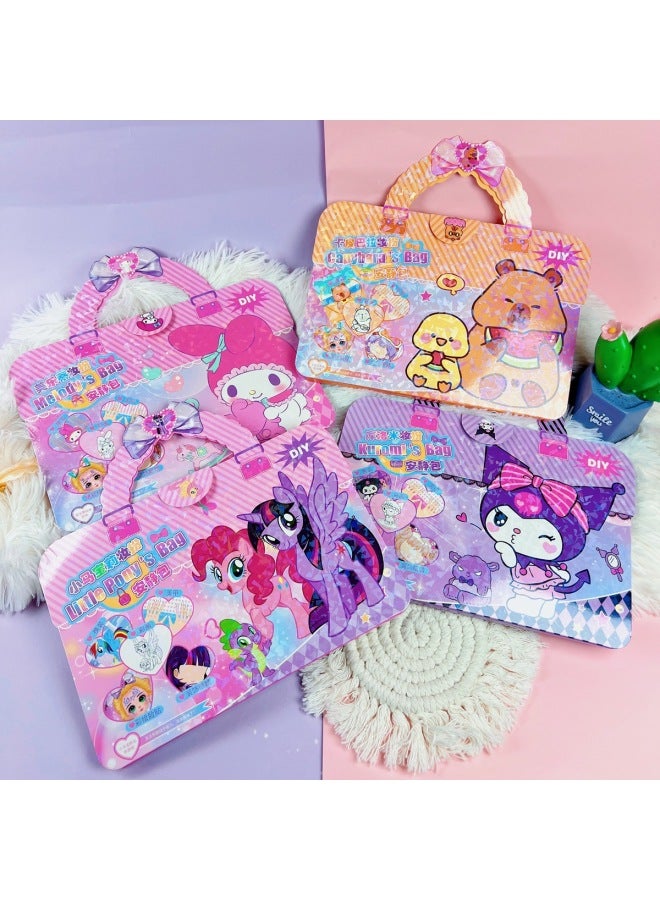 YIDA Internet Celebrity Quiet Book Diy Cut-free Material Package Full Set Gift Box Girls Handmade Children's Educational Toys - Image 1