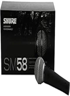 Generic Shure sm58 dynamic vocal microphone without cable - black 