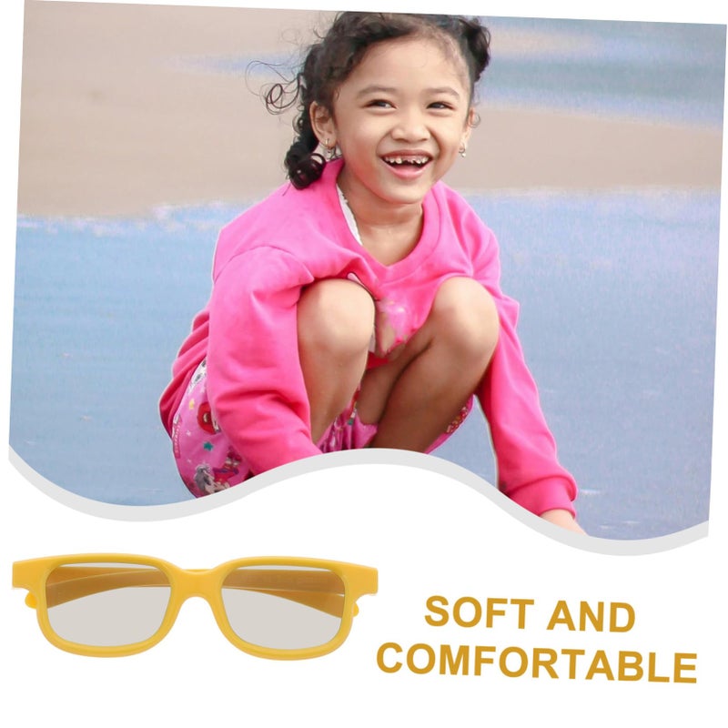 6 Pcs Lightweight 3D Glasses for Movies Games Cinema Home Viewing and Parties - Image 4